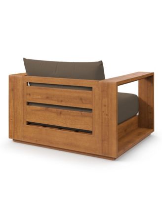 Tahoe Outdoor Patio Acacia Wood Chair