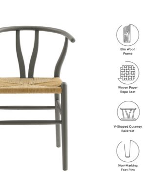  Amish 32" Wood Dining Accent Chair