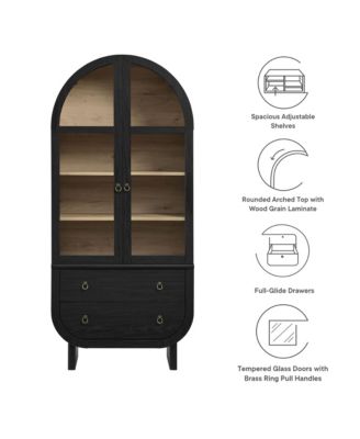  Nyx Arched Display Cabinet