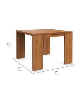 Tahoe Outdoor Patio Acacia Wood Side Table