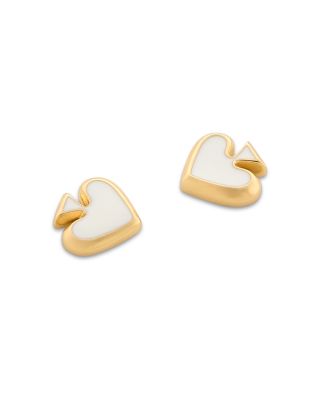 Everyday Spade Enamel Stud Earrings