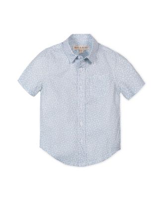 Boys' Linen Short Sleeve Shirt - Little Kid