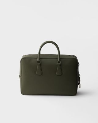 Saffiano Leather Work Bag
