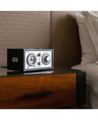 Model Three AM/FM Bluetooth Clock Radio with USB Charging Ports