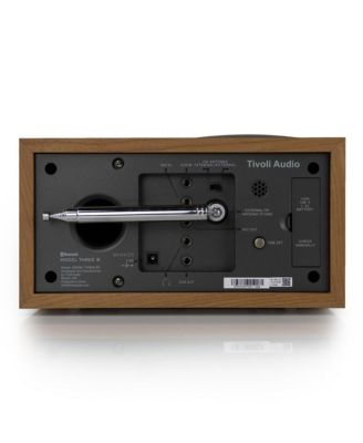 Model Three AM/FM Bluetooth Clock Radio with USB Charging Ports