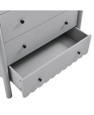 Emmeline Scalloped 5-Drawer Chest