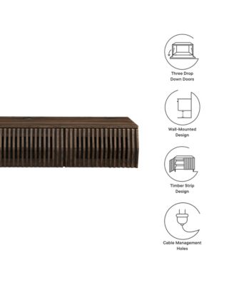 Vaughn 64" Wall Mount TV Stand