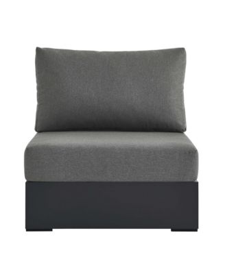 Tahoe Outdoor Patio Powder-Coated Aluminum Modular Armless Chair