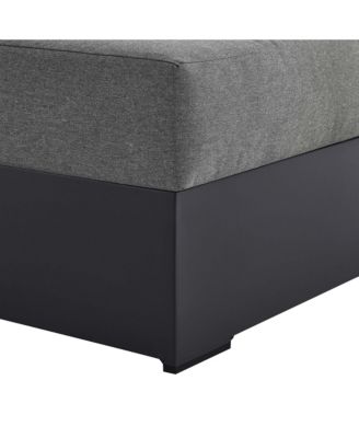 Tahoe Outdoor Patio Powder-Coated Aluminum Modular Right-Facing Chaise Lounge