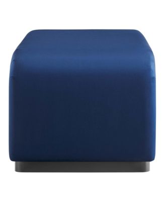 Koda Performance Velvet Waterfall Ottoman