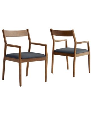 Solara Dining Armchairs, Set of 2