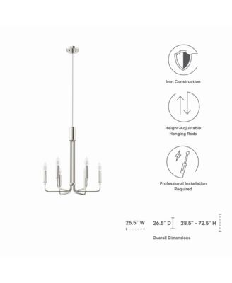  Rekindle 6-Light Chandelier