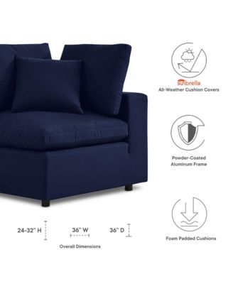  Commix Sunbrella  Outdoor Patio Corner Chair