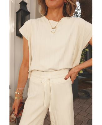 Spl X CJ Wide Rib Knit Top