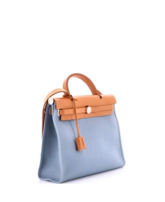 31 Herbag Zip Leather and Toile