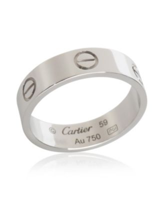  Love 18k White Gold Ring