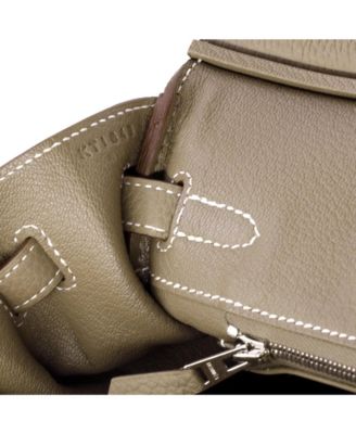 Birkin 25 Handbag Grey Togo with Palladium Hardware