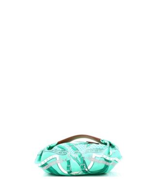 Balusoie Bag Printed Silk and Leather