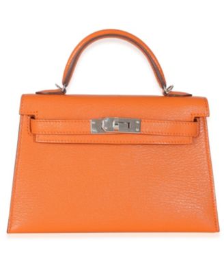 Mini Kelly 20 II Leather Handbag