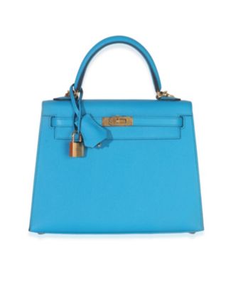 Sellier Kelly 25 Leather Handbag