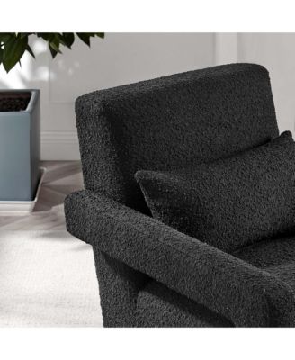 Mirage Boucle Upholstered Armchair