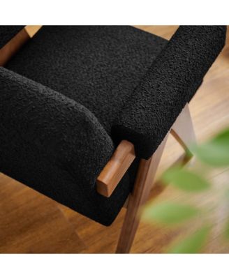 Lyra Boucle Fabric Armchair