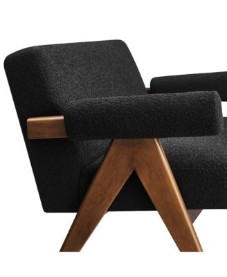 Lyra Boucle Fabric Loveseat