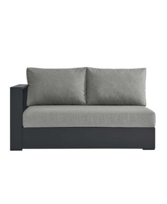 Tahoe Outdoor Patio Powder-Coated Aluminum Modular Left-Facing Loveseat