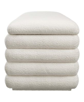 Mezzo Boucle Upholstered Storage Bench