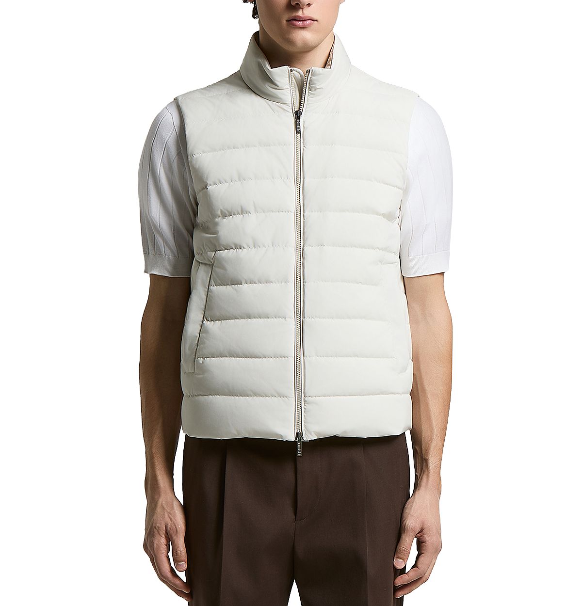 Peserico Lightweight Quilted Down Vest