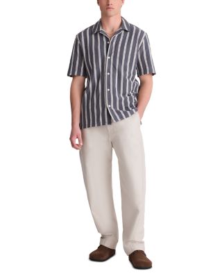 Regular Fit Cotton Stripe Shirt