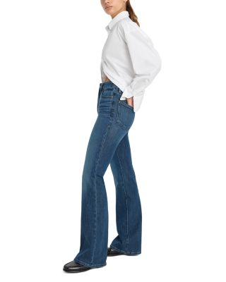 Good Legs Soft Touch Mid Rise Flare Jeans in Indigo1211