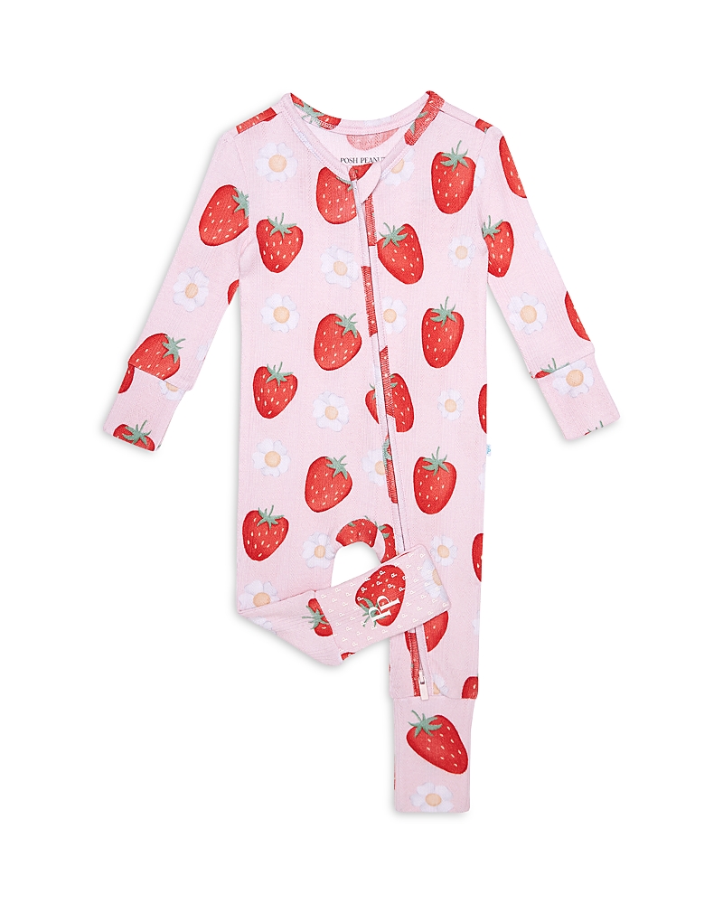 Posh Peanut Girls' Penny Pointelle Convertible Footie - Baby