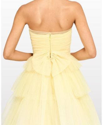  Adore Tiered Bow Gown