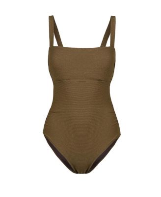 Jori Square Neck Underwire One-Piece Swimsuit
