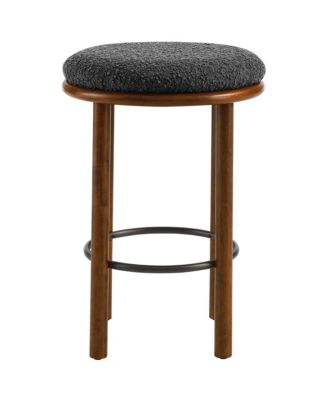 Fable Boucle Fabric Counter Stools Set of 2