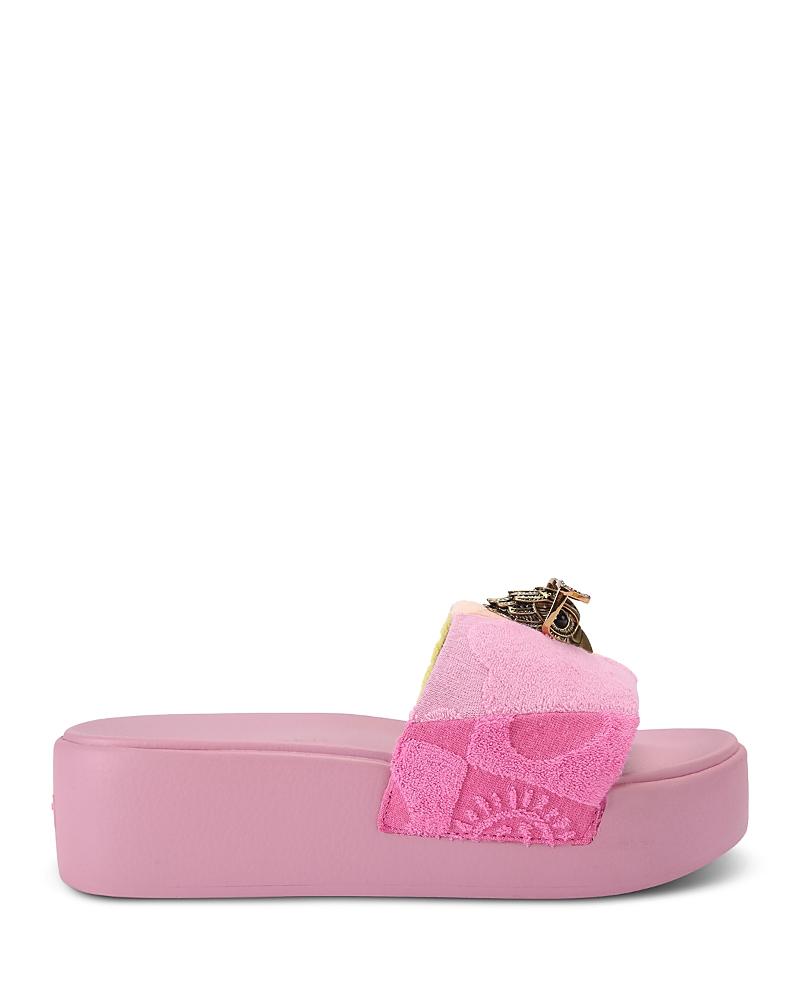 Kurt Geiger London Women's Meena Eagle Platform Slide Sandals