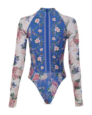 Monti Ivy Long-Sleeve Swimsuit