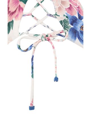 Posh Ivy Lace Up Swimsuit