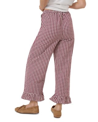Child Gingham Sia Top & Pants Set