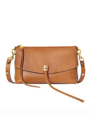 Darren Top Zip Leather Crossbody