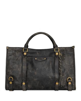 Surplus Large Leather Shoulder Bag