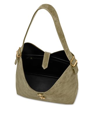 Megan Suede Hobo Bag