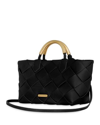 Frankie Woven Leather Tote Bag
