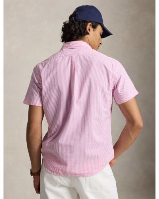 Classic Fit Prepster Seersucker Short Sleeve Shirt