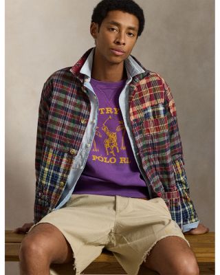 Patchwork Madras Overshirt