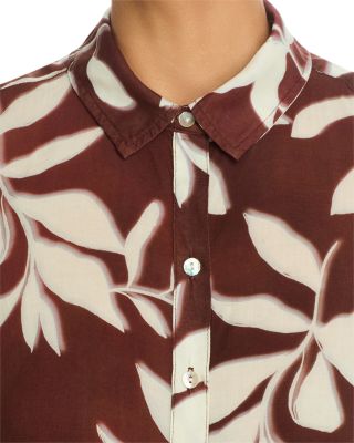 Sleeveless Button Front Top