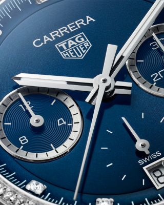 Carrera Diamond Automatic Watch, 39mm