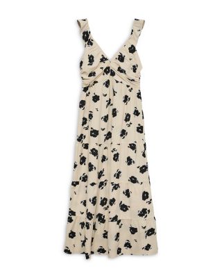 Vmdicthe Sleeveless Frill Ankle Dress