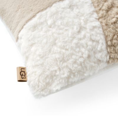 Sibel Textured Sherpa Pillow, 14" x 30"